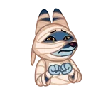 Mummy Jackal 스티커