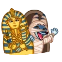 Mummy Jackal 스티커