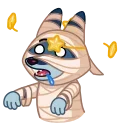 Mummy Jackal 스티커