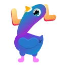 Neon Pigeon 스티커