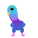 Neon Pigeon 스티커