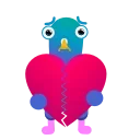 Neon Pigeon 스티커