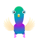 Neon Pigeon 스티커