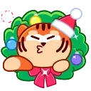 New Year Tiger 스티커