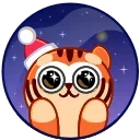 New Year Tiger 스티커