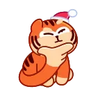 New Year Tiger 스티커