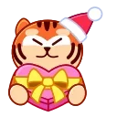 New Year Tiger 스티커