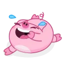 Nick Wallow Pig 스티커