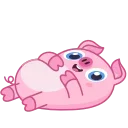 Nick Wallow Pig 스티커