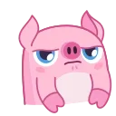 Nick Wallow Pig 스티커