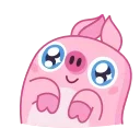 Nick Wallow Pig 스티커