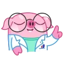 Nick Wallow Pig 스티커