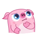 Nick Wallow Pig 스티커