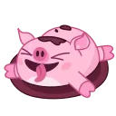 Nick Wallow Pig 스티커