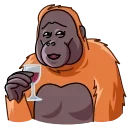 Orangoutang 스티커