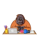Orangoutang 스티커