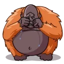 Orangoutang 스티커