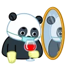 Panda Emic 스티커