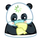 Panda Emic 스티커
