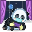Panda Emic 스티커
