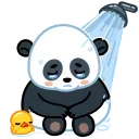 Panda Emic 스티커