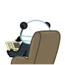 Panda Emic 스티커