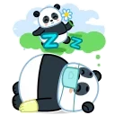 Panda Emic 스티커