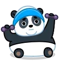 Panda Emic 스티커