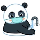 Panda Emic 스티커