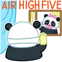 Panda Emic 스티커
