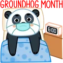 Panda Emic 스티커