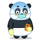 Panda Emic 스티커
