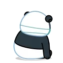 Panda Emic 스티커