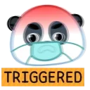 Panda Emic 스티커