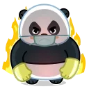 Panda Emic 스티커