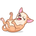 Peachy Сhihuahua 스티커