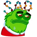 Pepe Grinch 스티커