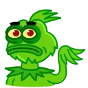 Pepe Grinch 스티커