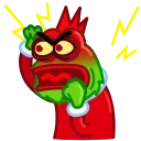 Pepe Grinch 스티커