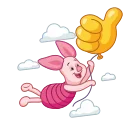 Piglet 스티커