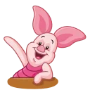 Piglet 스티커