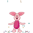 Piglet 스티커