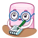 Marshmallow 스티커