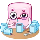 Marshmallow 스티커
