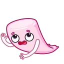 Marshmallow 스티커