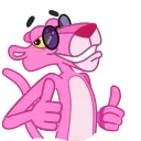 Pink Panther 스티커