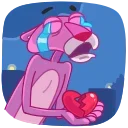Pink Panther 스티커