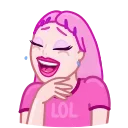 Pink Petty 스티커