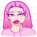 Pink Petty 스티커