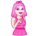 Pink Petty 스티커